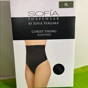 New In The Box Sofia Shapewear Corset Thong Sculpting Underwear Size XL